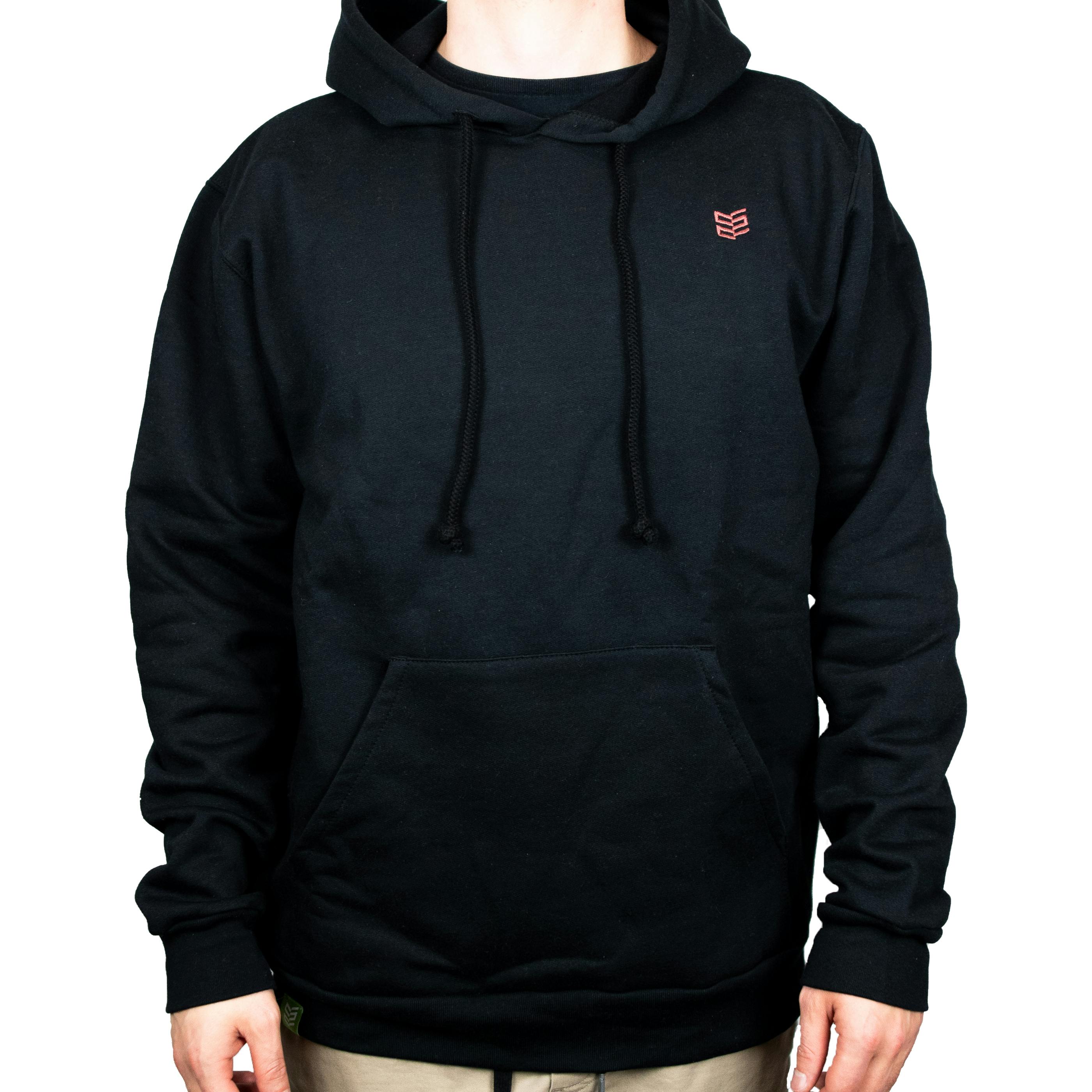Pullover Hoody Black - Medium