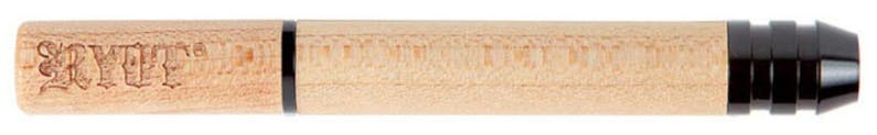 Maple w/Black Tip 3" Wooden Taster Bat w/Twist Ejection