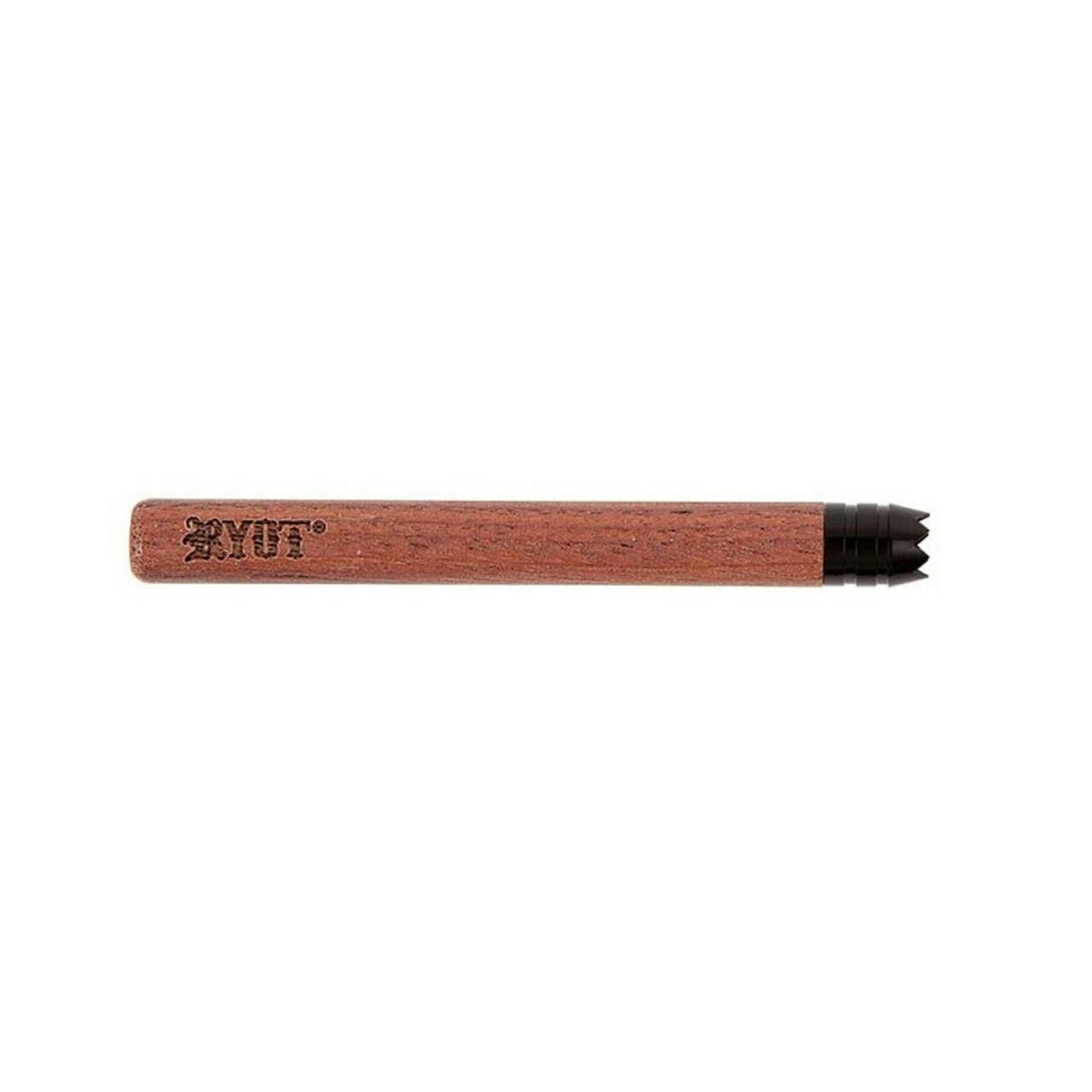 Black Tip Walnut 3" Wooden Taster Bat w/ Digger Tip
