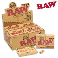Pre-Rolled Unbleached Tips 20 Pack