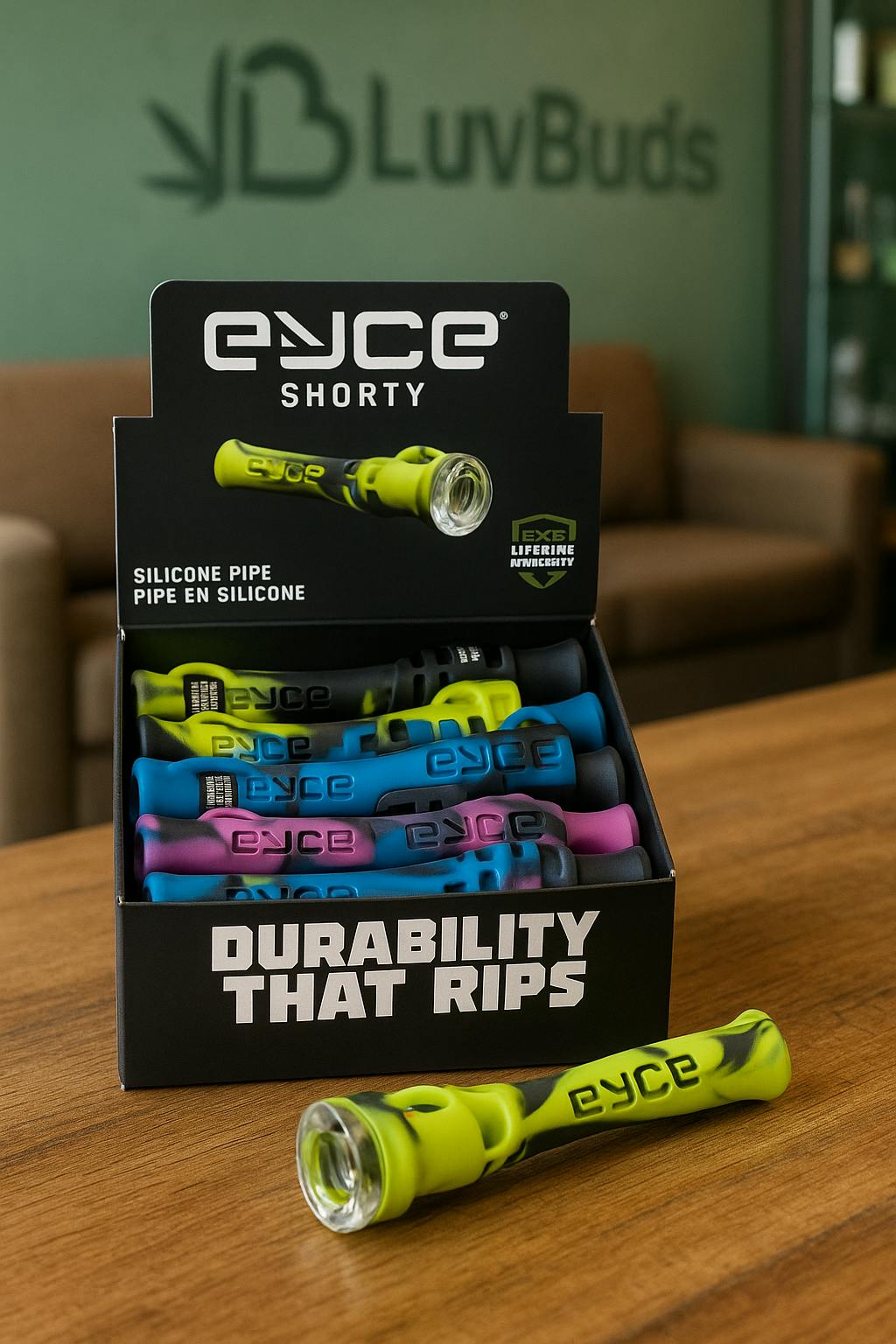 LUV BUDS | EYCE SHORTY | PIPE