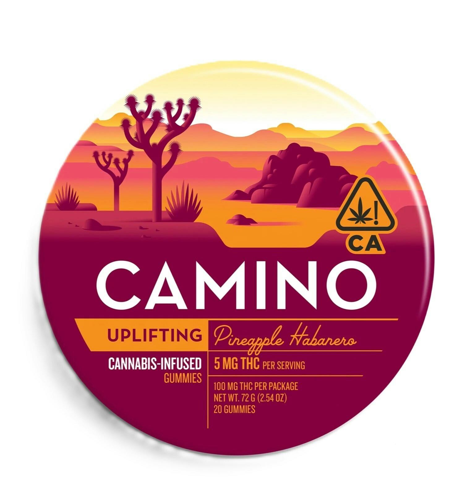 Camino Gummies 100mg — Pineapple Habanero