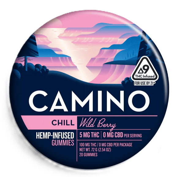 Camino Gummies 100mg — Wild Berry