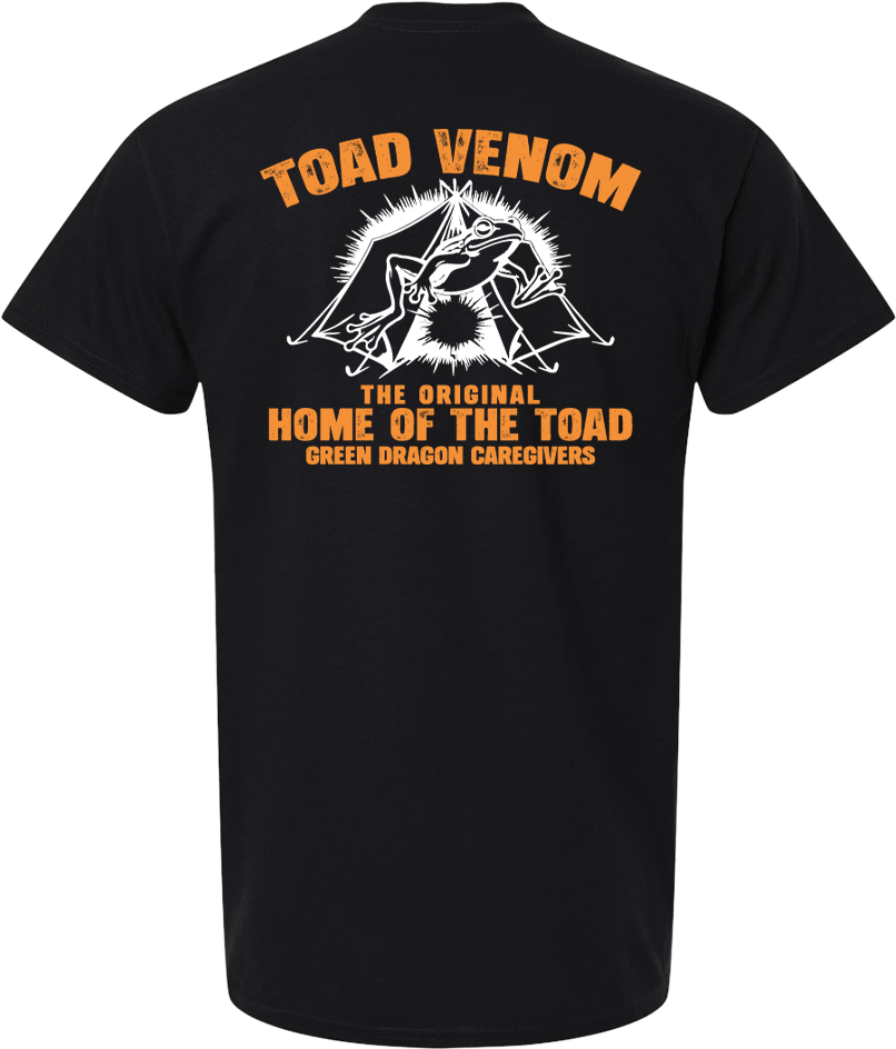(M) TOAD VENOM Black T-Shirt