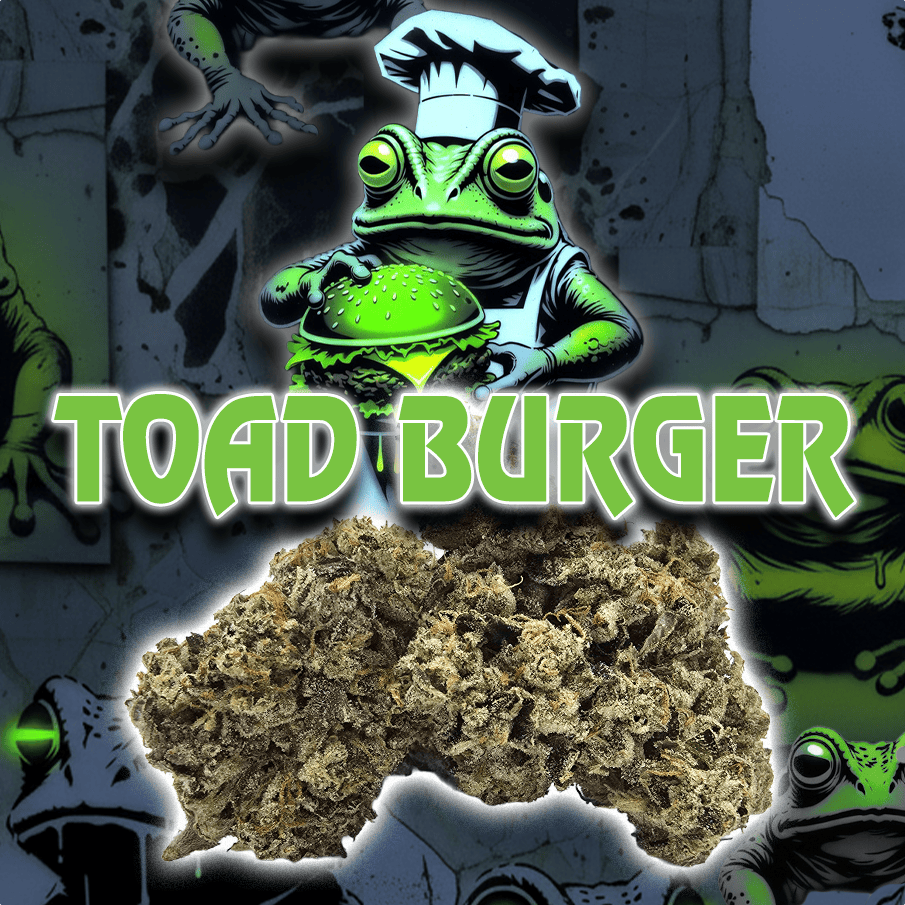14g | $120 (Glass Jar) Toad Burger (S)