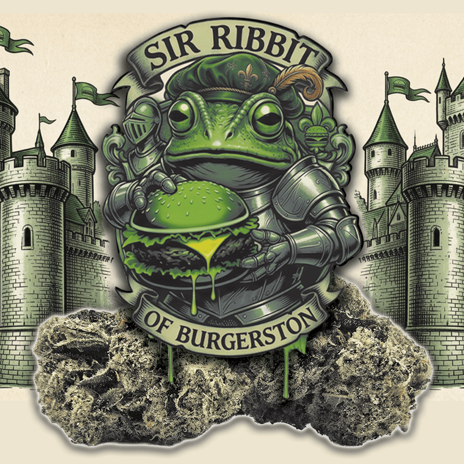 14g | $110 Sir Ribbit of Burgerston (Glass Jar) - (H)