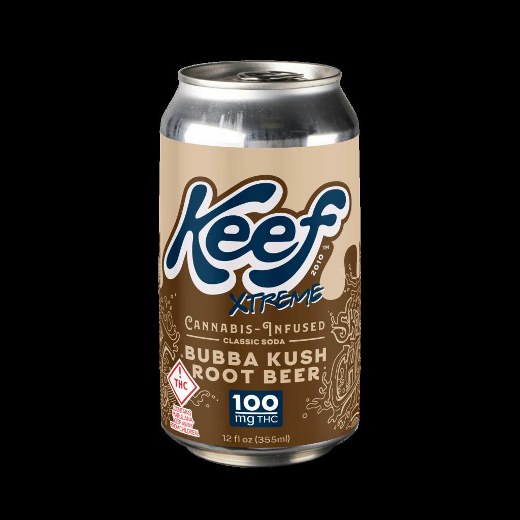 Keef: Infused Beverage | Bubba Kush Root Beer Xtreme | 100mg