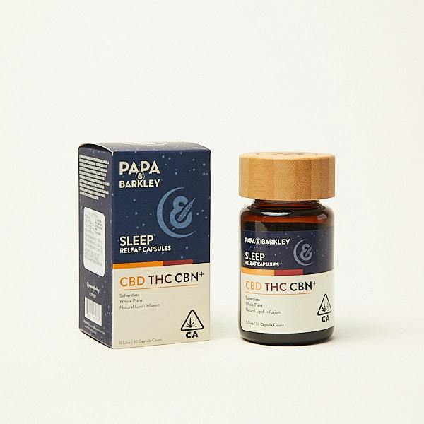 [Papa & Barkley] Sleep Capsules - 140mg - 1:1:1 30ct