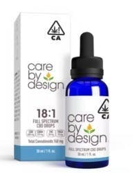 [Care By Design] CBD Tincture - 30mL - 18:1