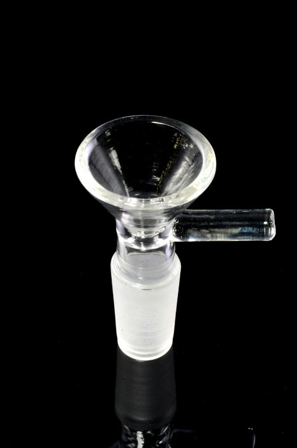 14.5mm Male Clear Glass on Glass Bowl