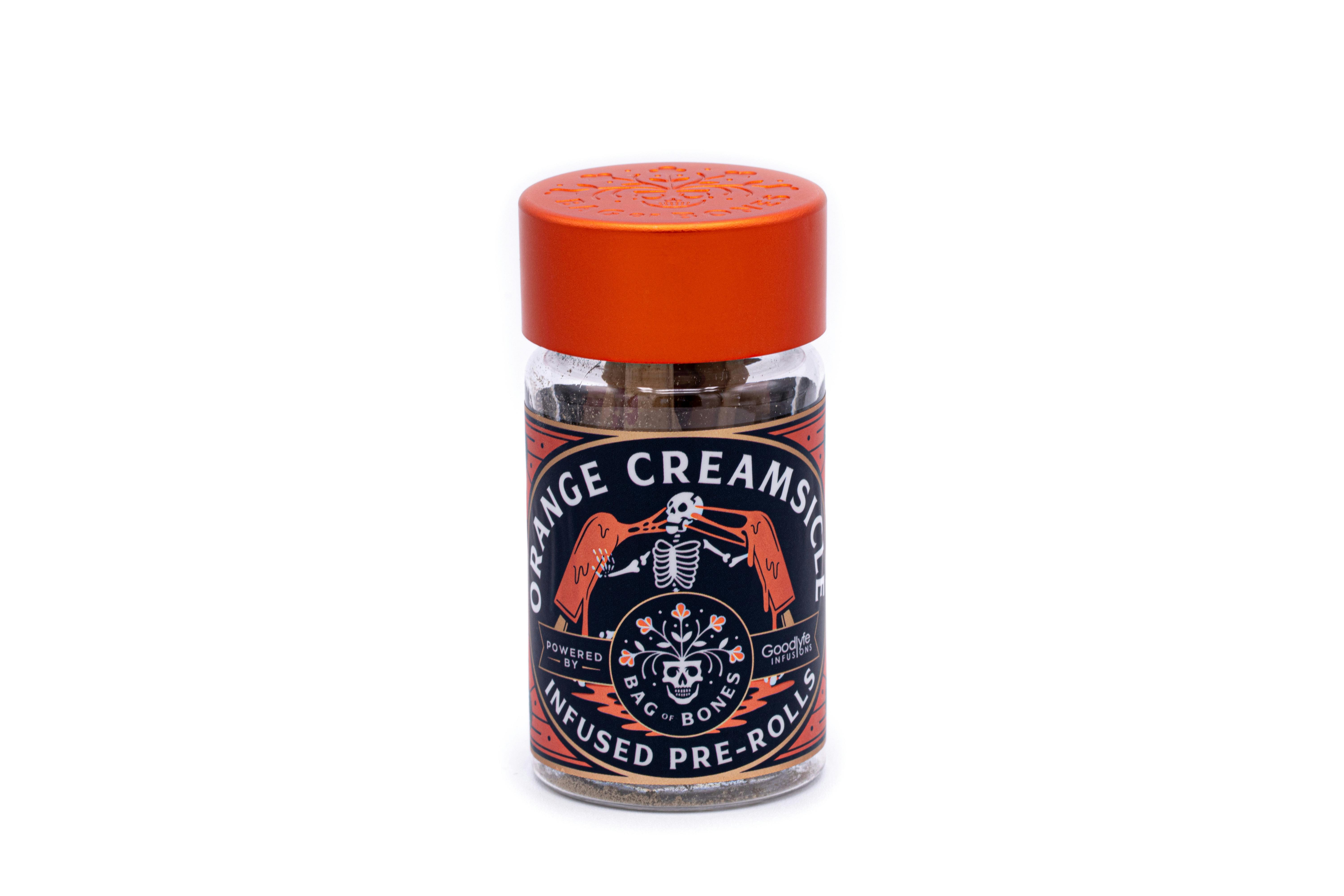 Orange Creamsicle | 5pk Infused Pre-rolls | 0.55g Each cannabis product