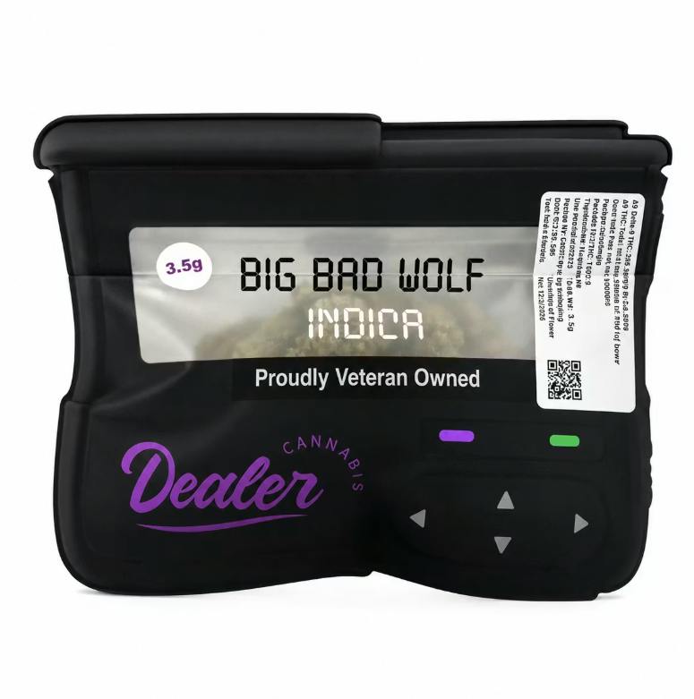 Dealers | Flower | Big Bad Wolf | 3.5g | Indica