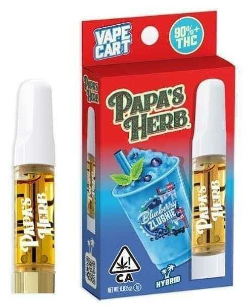 Papa's Herb: Papa S Herb Blueberry Zlushie