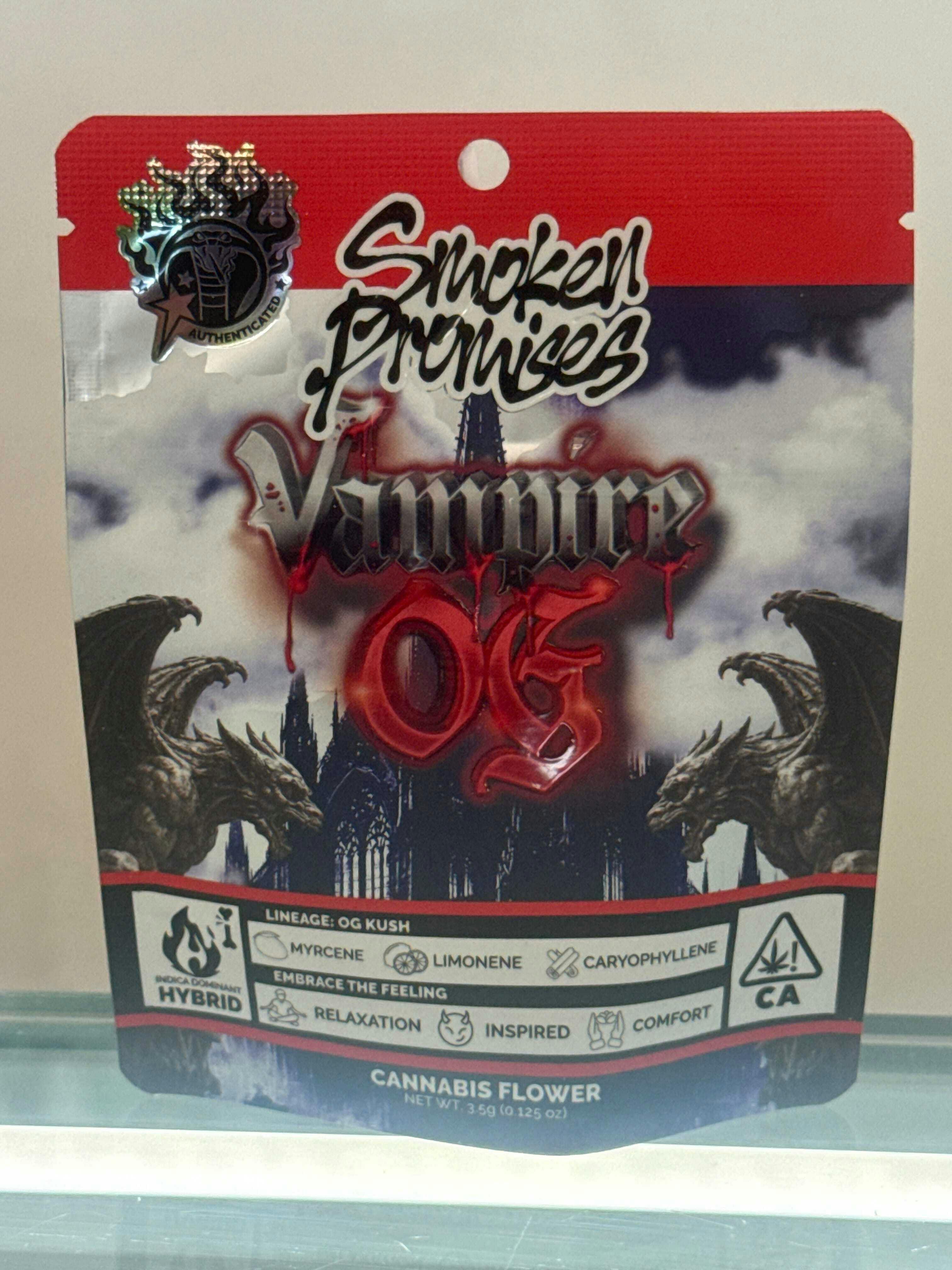 Connected: Smoken Promises - - Vampire OG - 3.5 Items