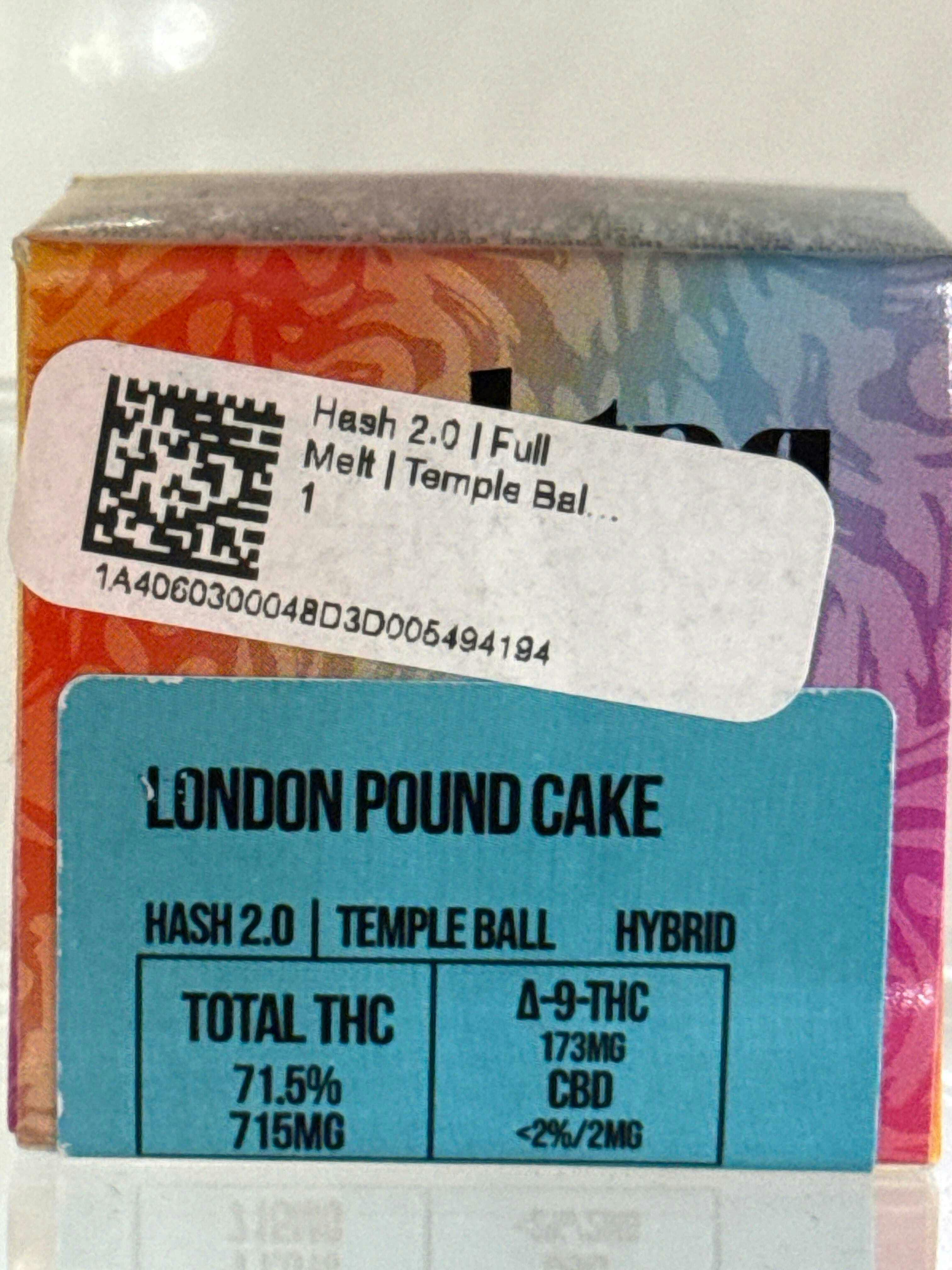 HASH 2.0 - Hash 2.0: London Pound Cake