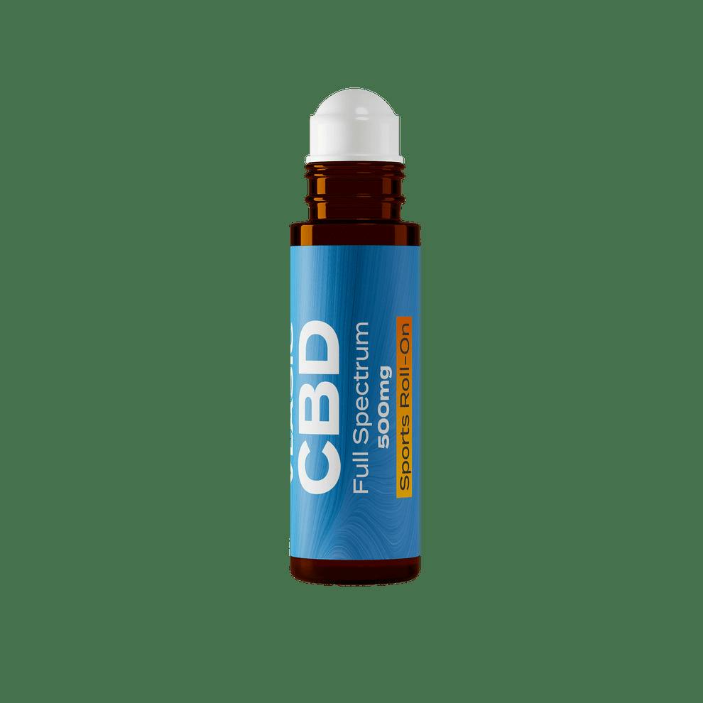 500mg CBD MINI Full Spectrum Sports Roll-On - Vlasic Labs