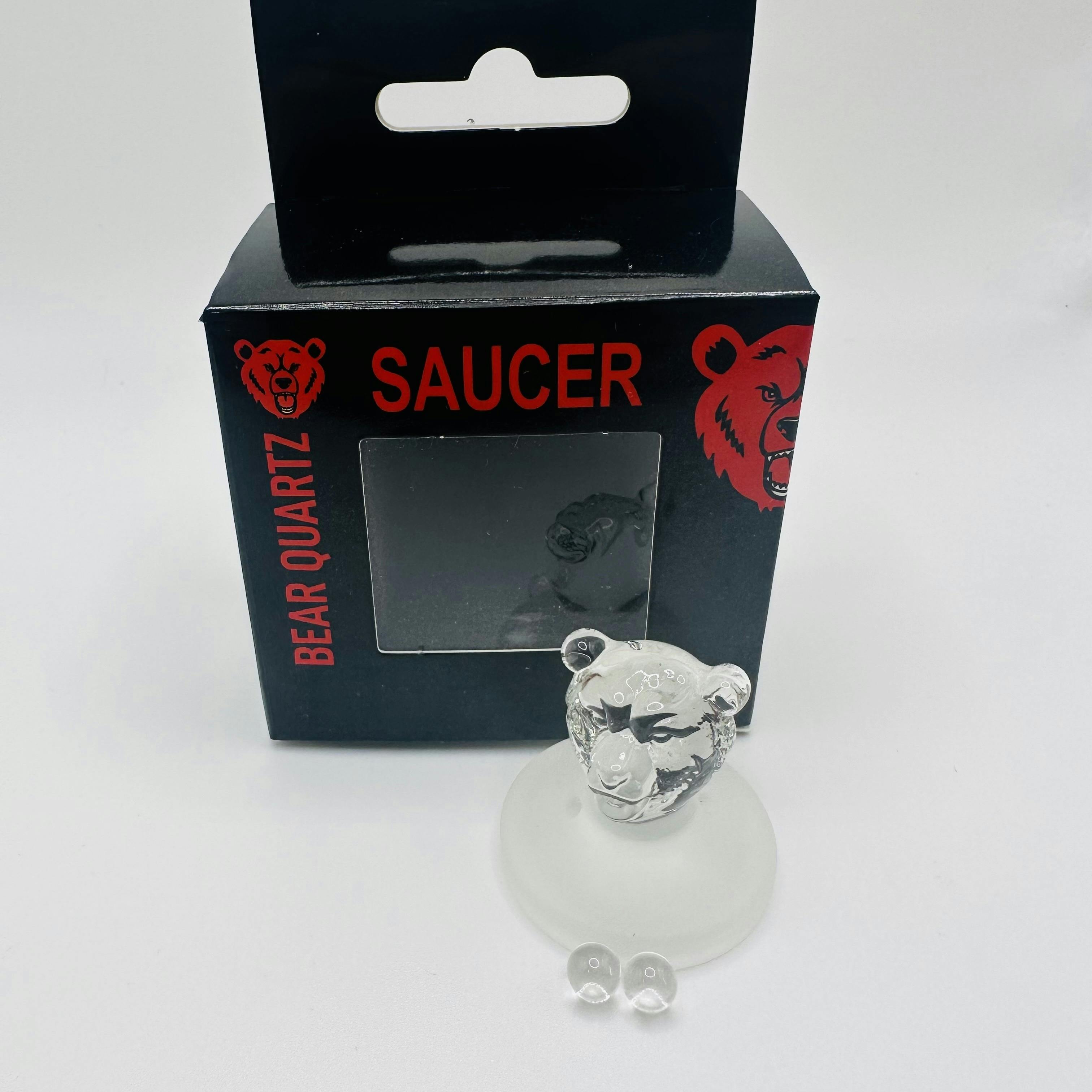 Bear Quartz Saucer Spinner Cap Set