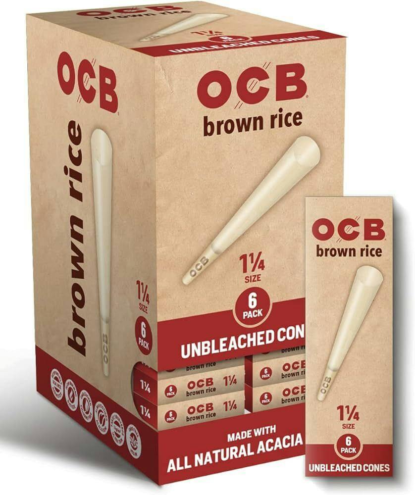 OCB Brown Rice Cone - 1 1/4
