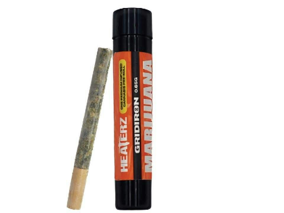 Grid Iron OG .65g Infused Preroll - Revenant
