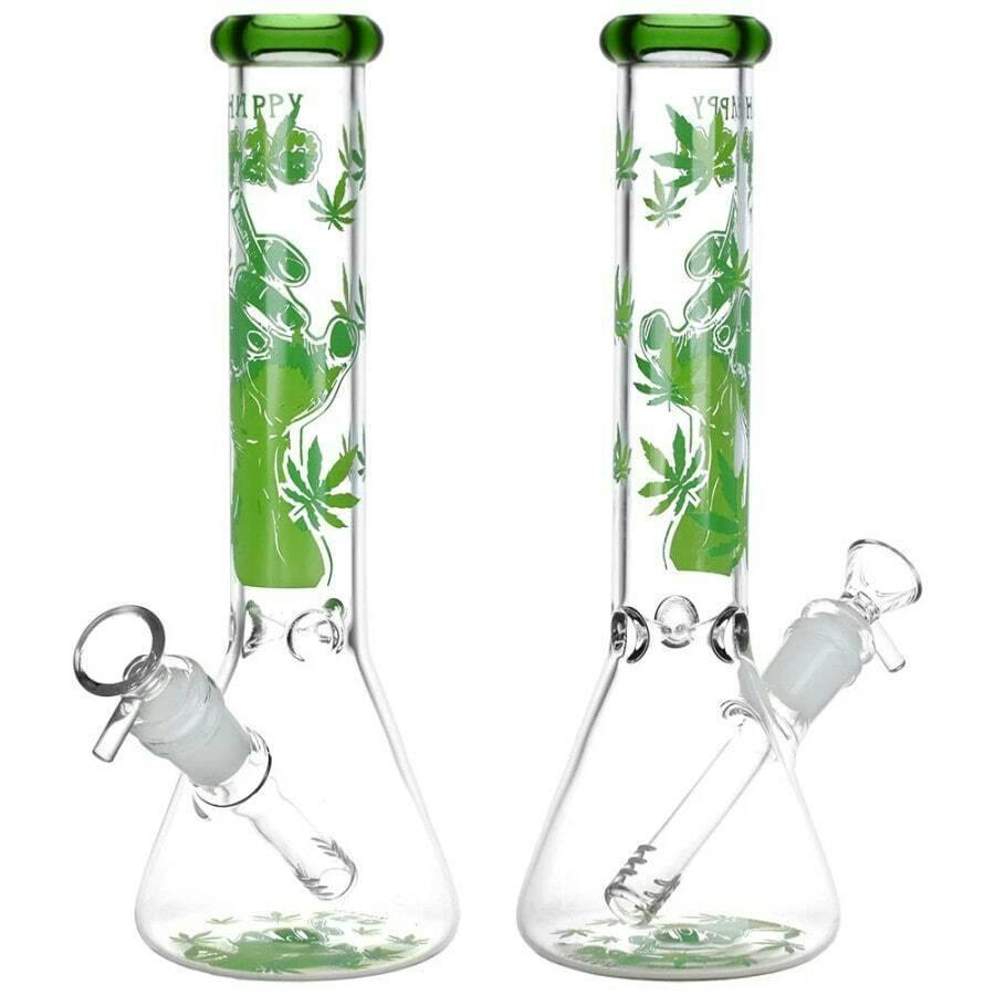 420 Party Beaker Glass Water Pipe - 10' / 14mm F