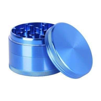 Blank Metal Grinder - 4pc / 2.5" - Blue