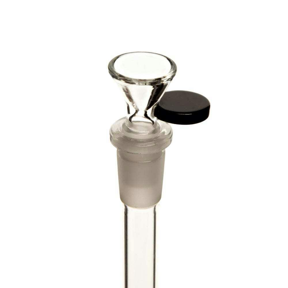 18mm Bowl Round Handle - Black