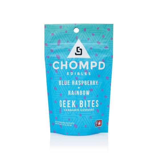 Blue: Raz Rainbow Geek Bites 10