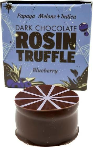 PAPAYA MELONZ: Blueberry Crop Circle Truffle Single