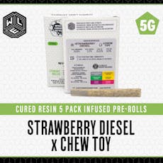 5X: Strawberry Diesel X Chew Toy