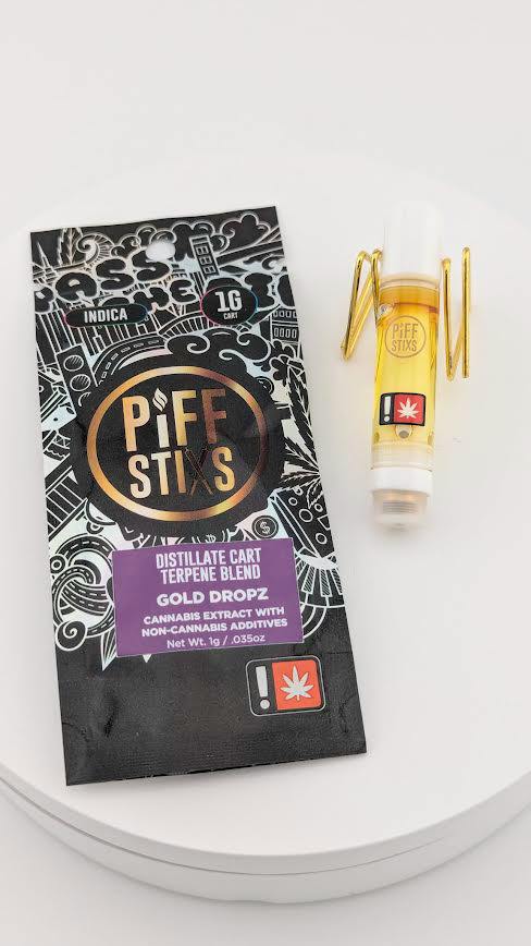 Gold: Gold Dropz 1g Distillate Cartridge