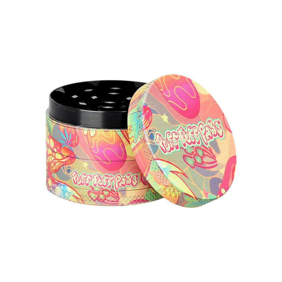 Psychedelic Mushroom Grinder 4pc