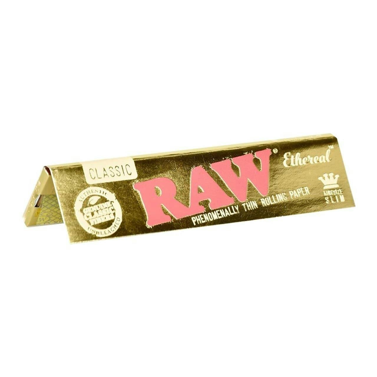RAW Classic Ethereal Phenomenally Thin Rolling Papers King Size