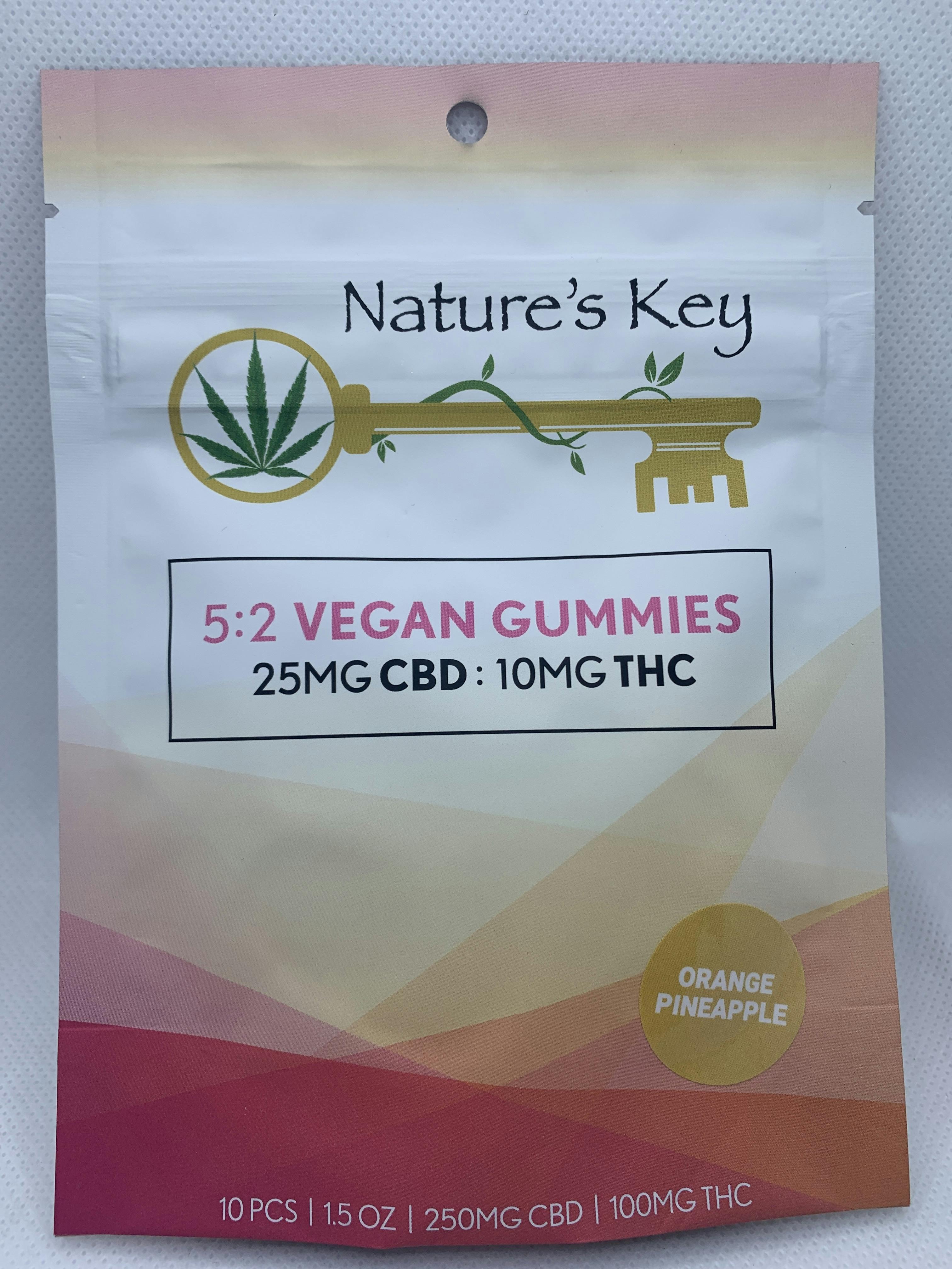 | MEDICAL | 600mg THC:CBD:CBG | Blueberry Lemon | Nature's Key | Gummies |