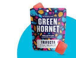 Green Hornet | Gummies | Trifecta | 1:1:1 cbg\thc\cbd