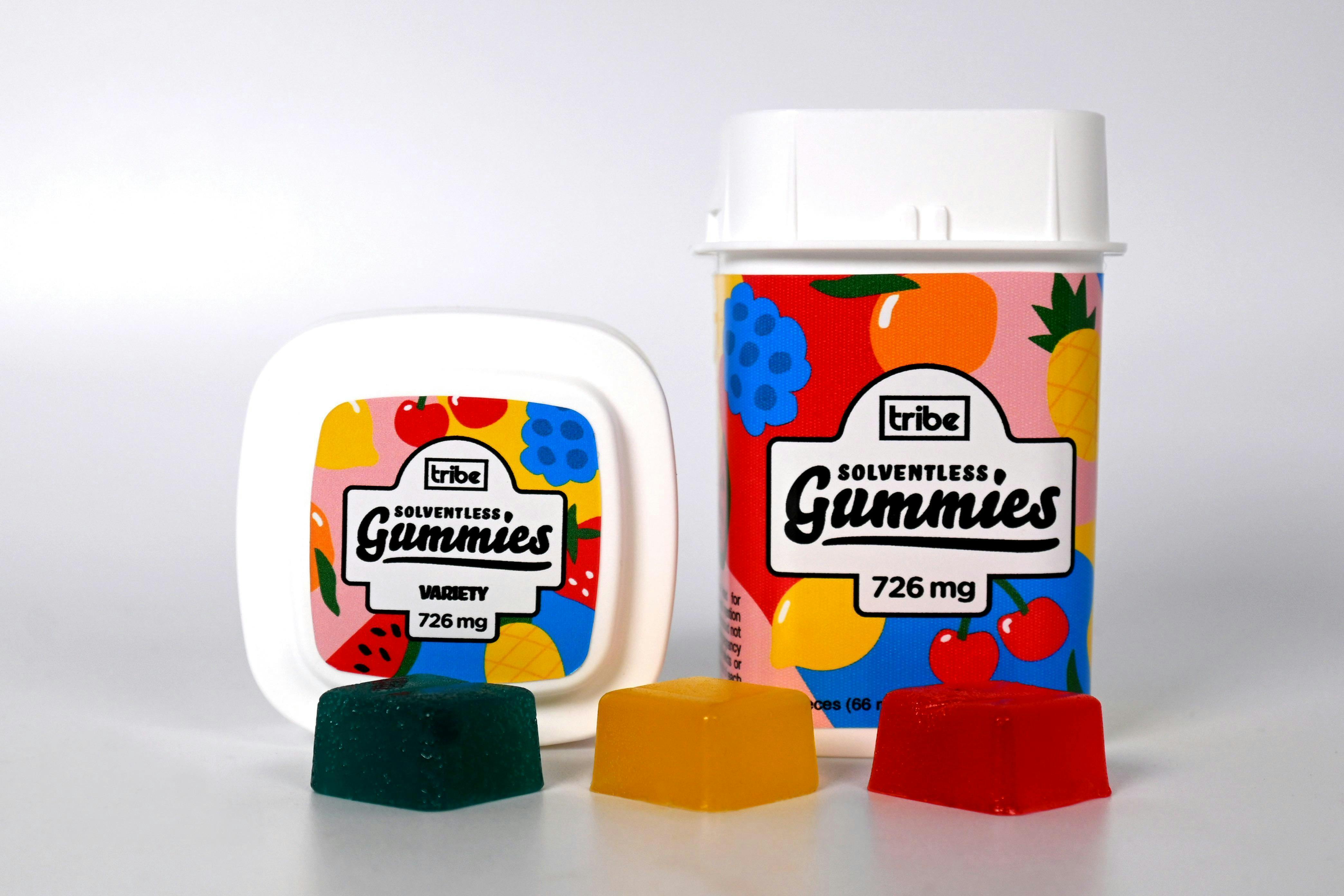 | MEDICAL | NADA | 100mg | Live Hash Rosin | Sugar Free | Gummies | Tribe |