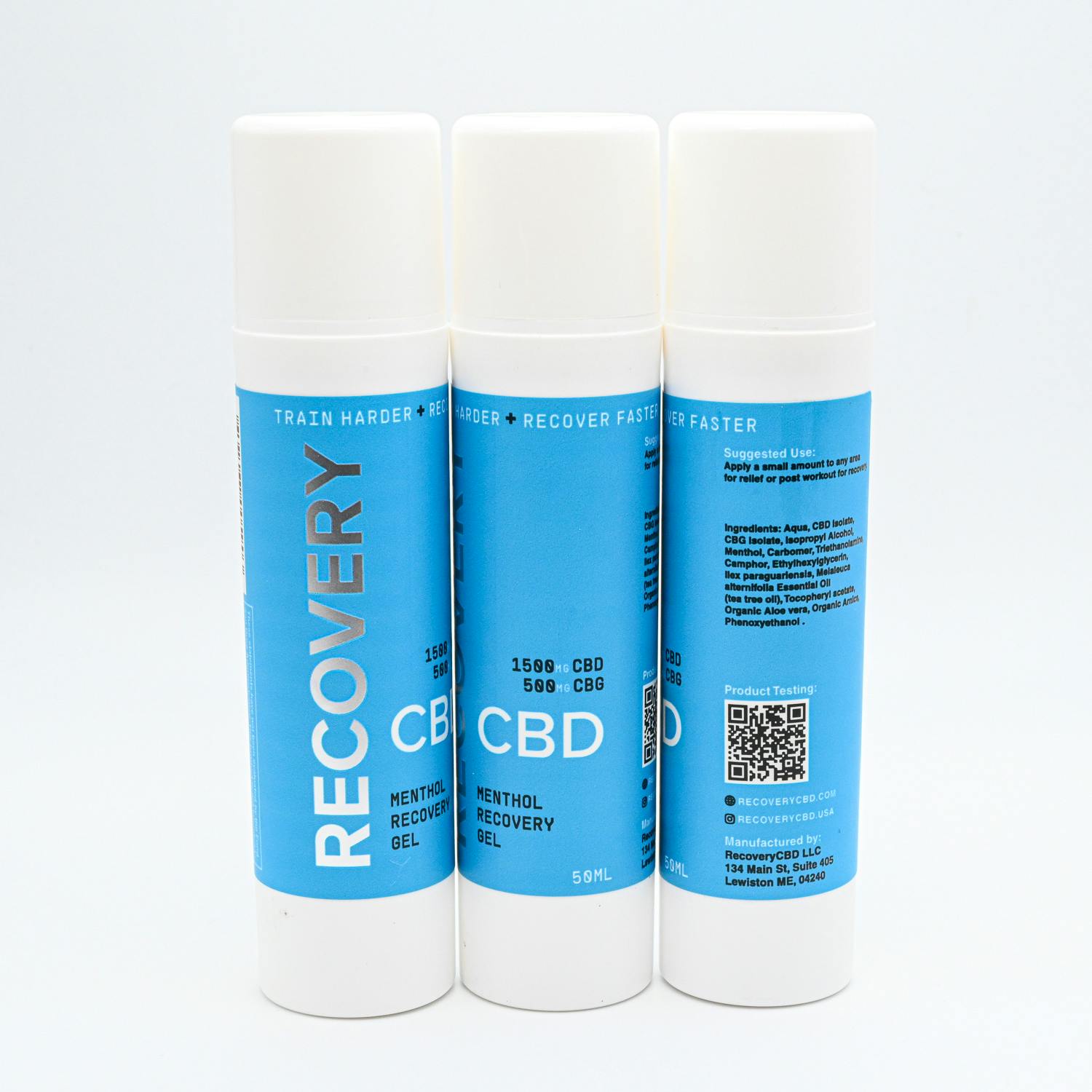 Recovery CBD - Menthol Recovery Gel
