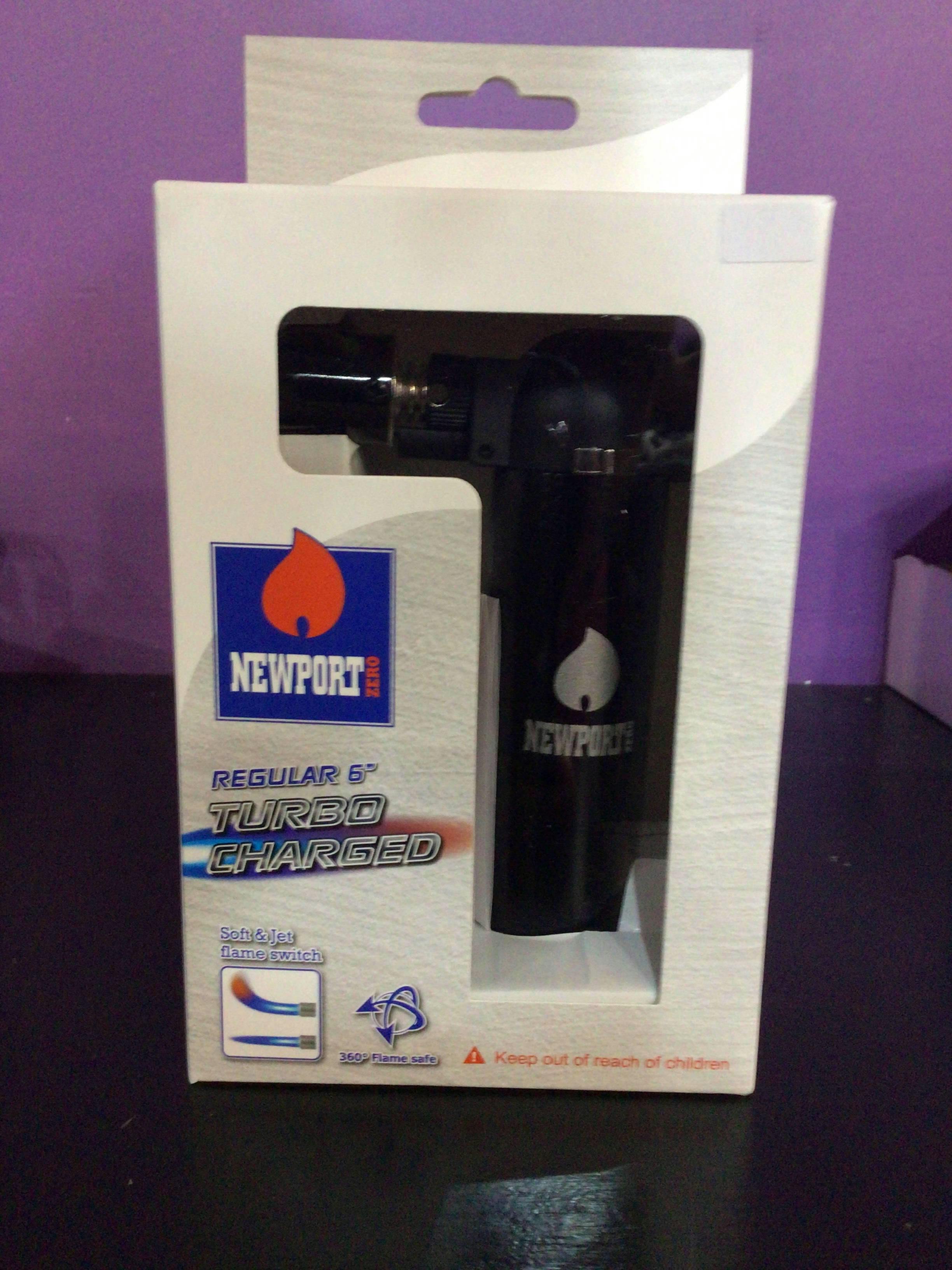 Newport Butane Torch 6" Black (Newport)