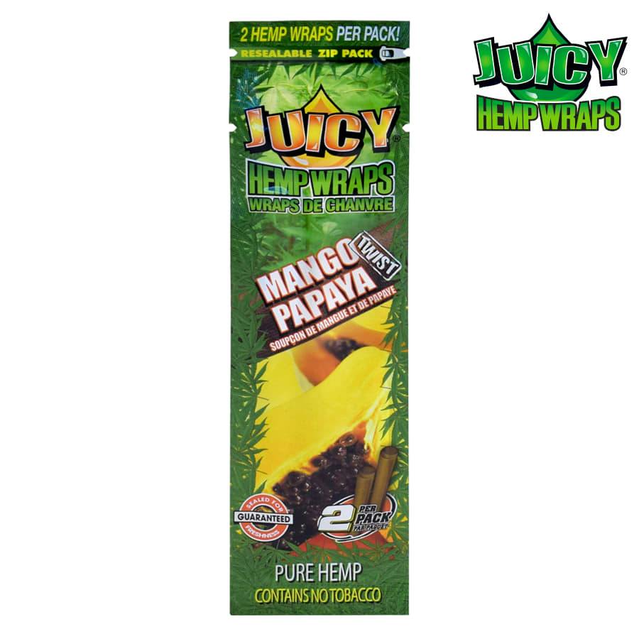 JUICY HEMP WRAPS MANGO PAPAYA TWIST