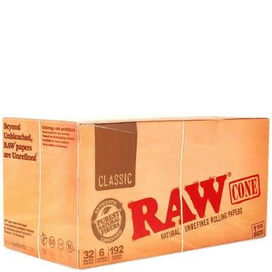 RAW Classic 1 1/4 Cones 6 Pack