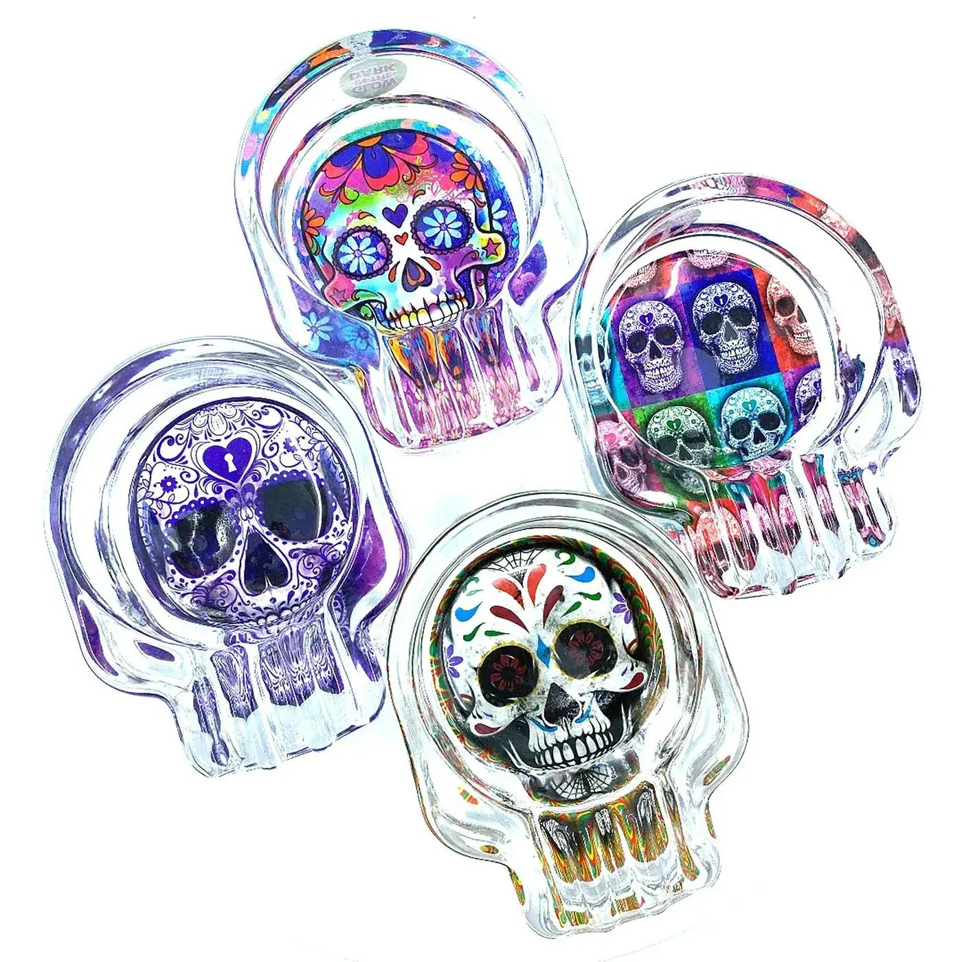 Assorted Crystal Skull Ashtray