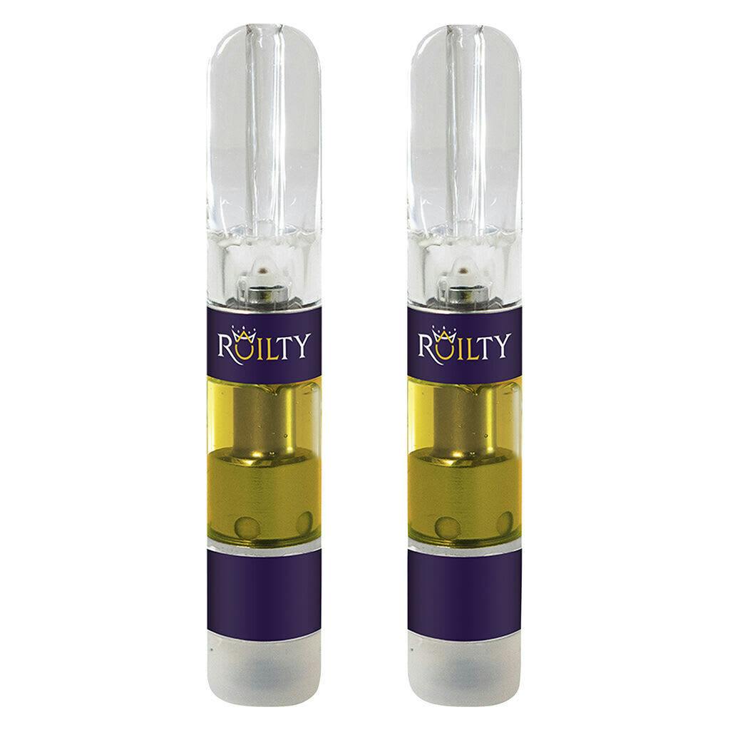 Shatter Vape: Catacomb Kush/Roil Wedding 510 Thread Cart 2x0.5g 510 Thread Cartridges