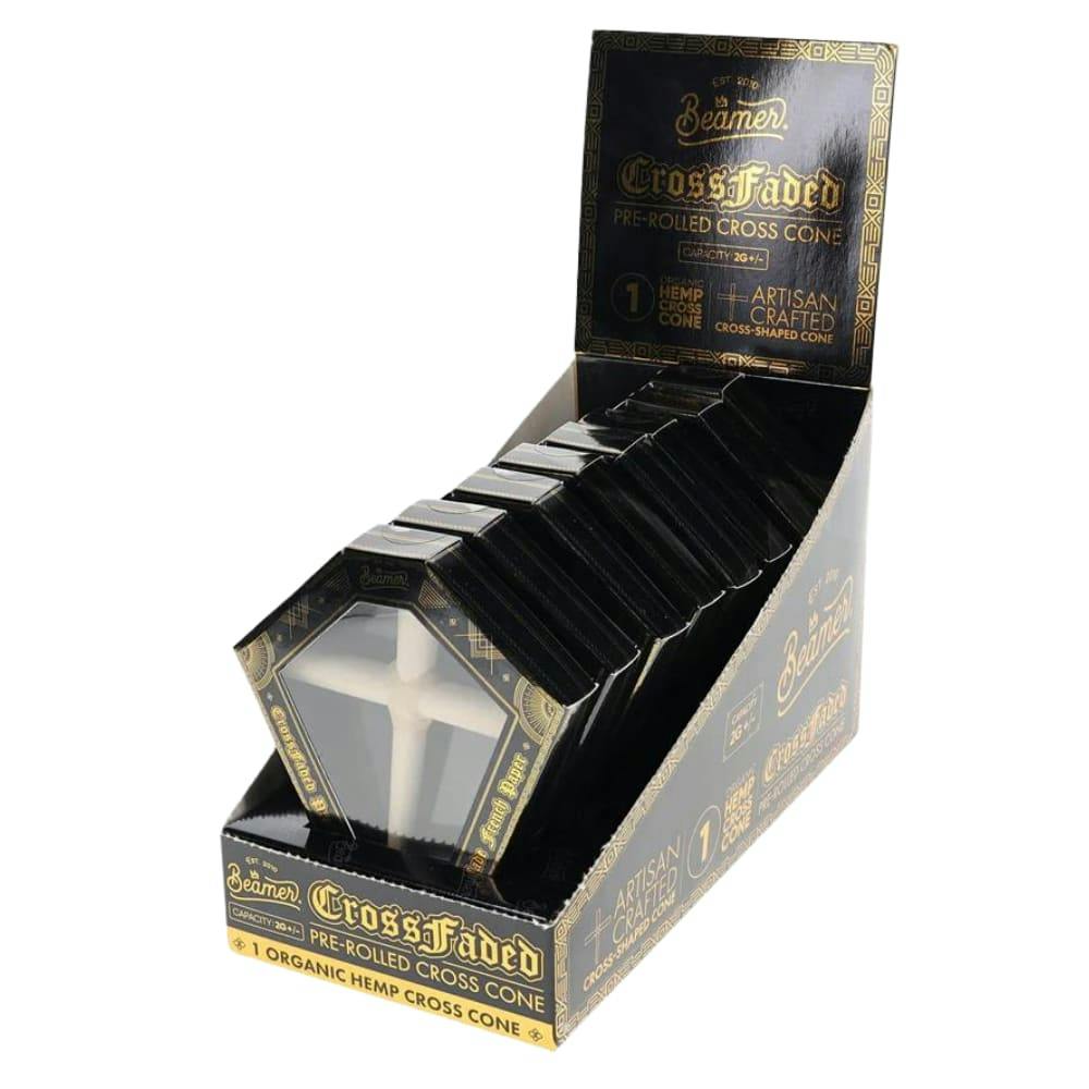 Beamer CrossFaded Pre-Rolled Cross-Shaped Cones