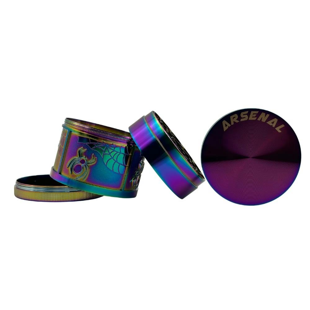 Arsenal Spider Rainbow Mania 63mm 4-Pc Grinder