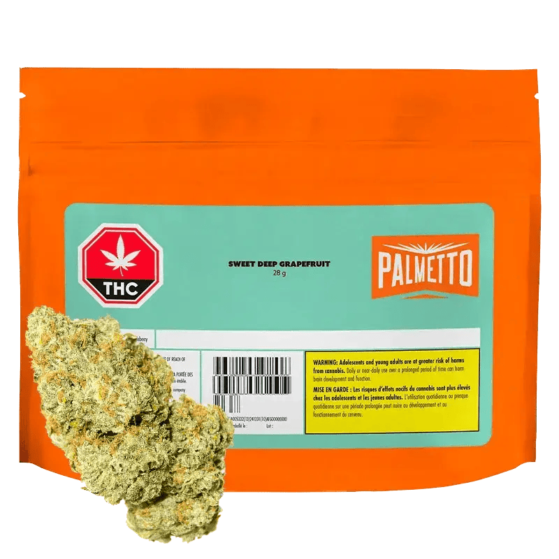 Sweet Deep Grapefruit 28g Dried Flower
