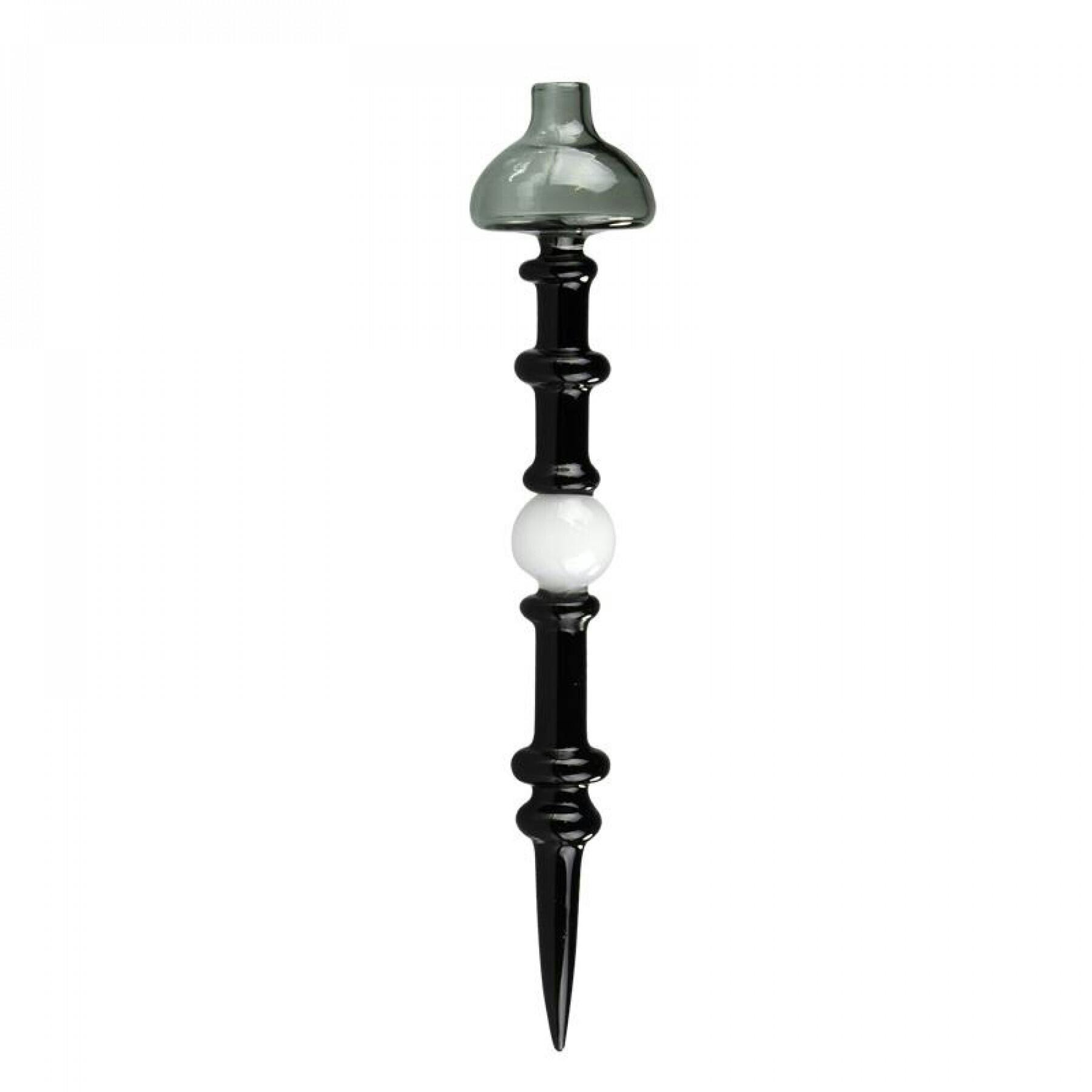 Black/White Colour Blocked Bubble Carb Cap & Dabber