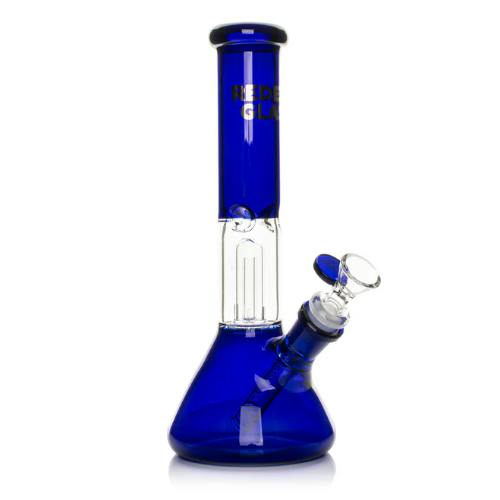 10" Dome Perc Water Pipe (Blue)