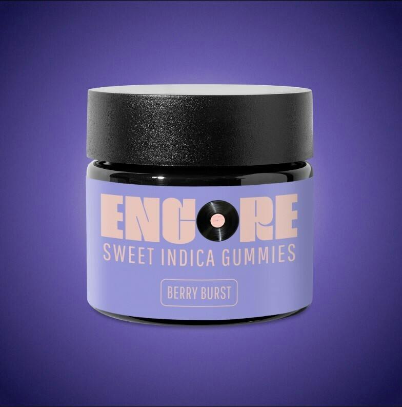 Encore Edibles Berry Burst Gummy 50mg [5pk] Candy