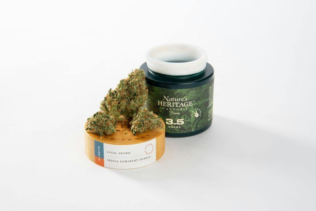 Nature's Heritage Local Skunk 3.5g Flower