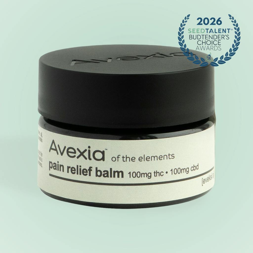 Avexia Pain Relief 1:1 CBD:THC Balm 100mg Transdermal