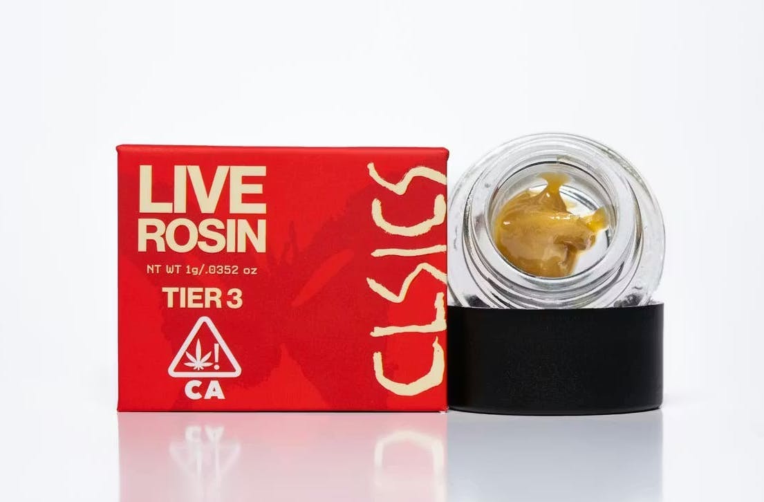 CLSICS - Government Oasis: 1g T3 Live Rosin
